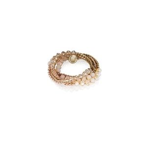 Chloe + Isabel Jewelry - Chloe + Isabel Bead Chain Multi Wrap Bracelet-Pink Chloe + Isabel Jewelry - Chloe + Isabel Bead Chain Multi Wrap Bracelet-Pink